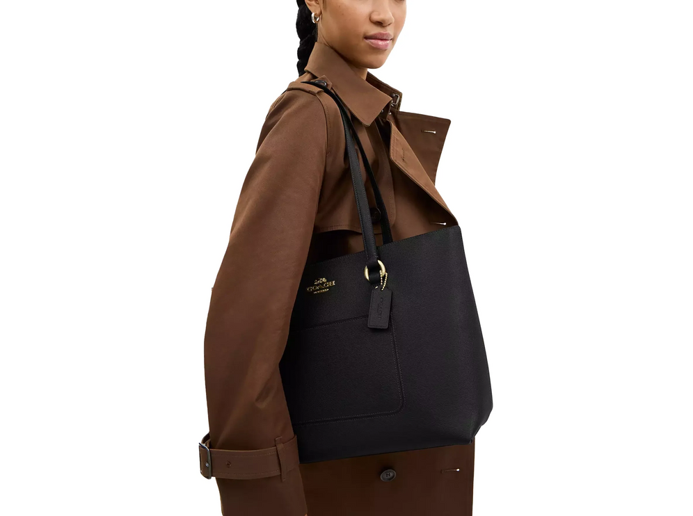 Coach Women's Station Tote Bag Gold/Black