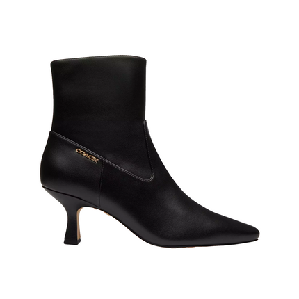 Coach Women's Kitten Heel Bootie Black
