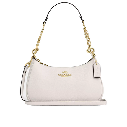 Coach Women's Teri Shoulder Bag Gold/Chalk