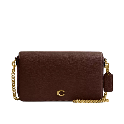 Coach Women's Mila Crossbody Bag With Signature Canvas Brass/Maple