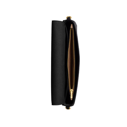 Coach Women's Mila Crossbody Bag With Signature Canvas Brass/Black