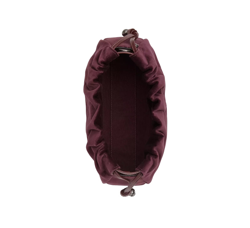 Coach Women's Faye Shoulder Bag Gunmetal/Burgundy