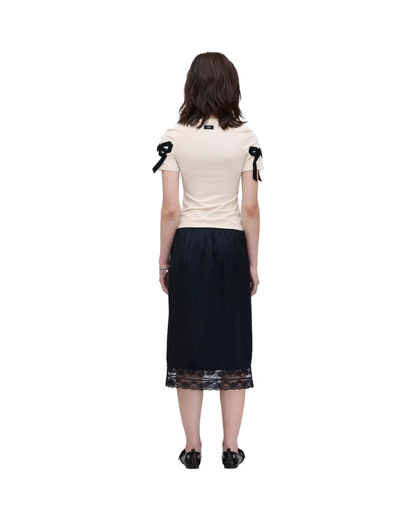 Marc Jacobs Women's Bow Shrunken Tee White