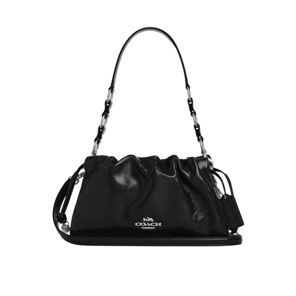 Coach Women's Faye Shoulder Bag Silver/Black