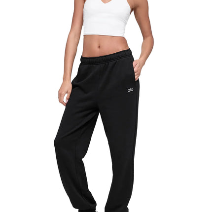 alo Women's Accolade Sweatpant - Black