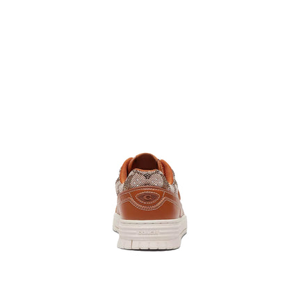 Coach Women's Soho Sneaker In Crystal Signature Jacquard Cocoa/Burnished Amber