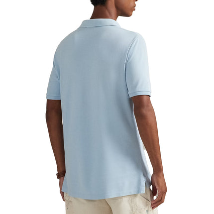Polo Ralph Lauren Men's Classic Fit Polo Bear Mesh Polo Shirt Southport Blue/Heritage Bear