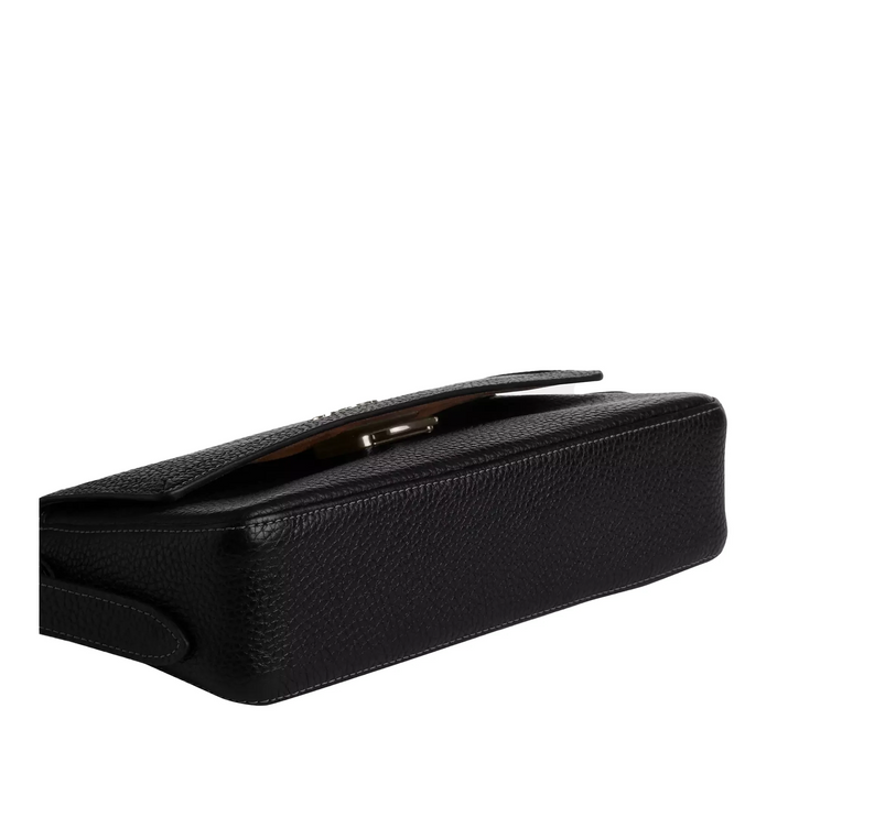 Coach Women's Etta Small Flap Shoulder Bag Gunmetal/Black