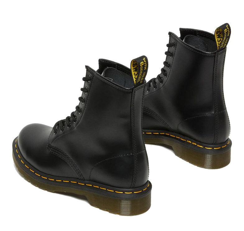 Dr. Martens Unisex 1460 Smooth Leather Lace Up Boots Black