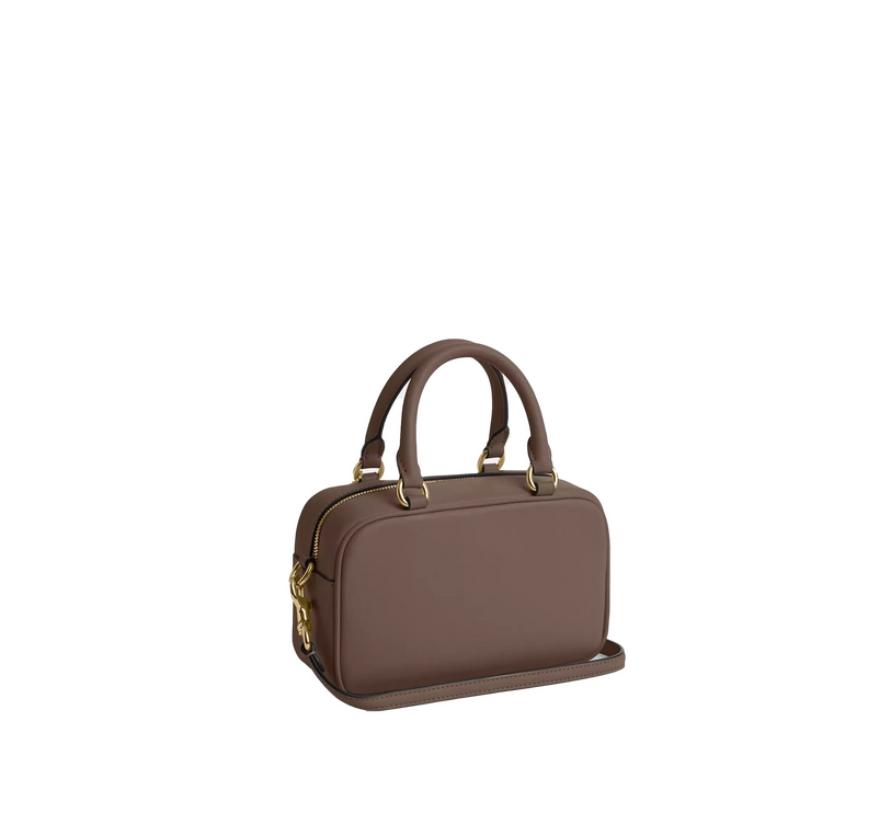 Coach Women's Satchel Crossbody Gold/Dark Stone