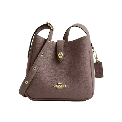 Coach Women's Hadley Mini Crossbody Bag Gold/Dark Stone