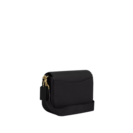 Coach Women's Amelia Saddle Bag Gold/Black