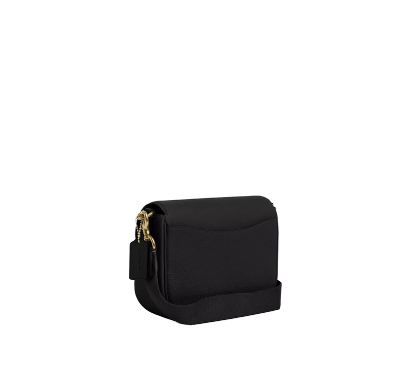 Coach Women's Amelia Saddle Bag Gold/Black