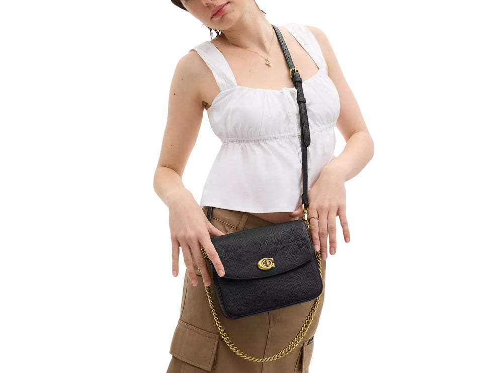 Coach Women's Cassie Crossbody Bag 19 Brass/Black