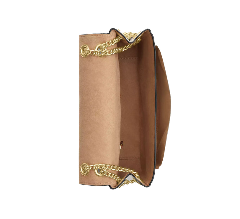 Coach Women's Elodie Crossbody Bag Gold/Chalk