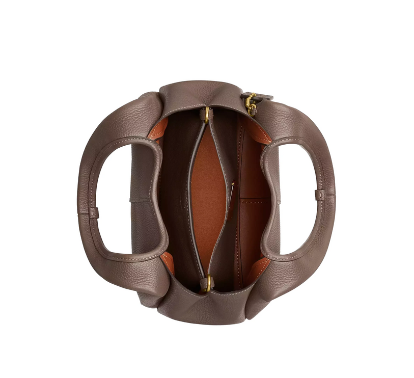 Coach Women's Lana Shoulder Bag 23 Brass/Dark Stone