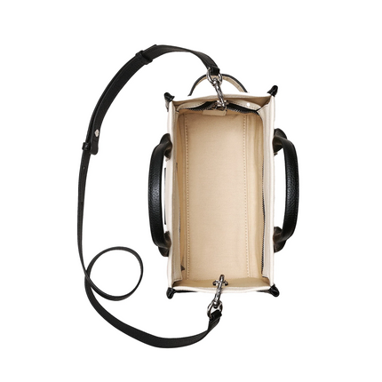 Marc Jacobs Women's The Colorblock Small Tote Bag Ivory Multi