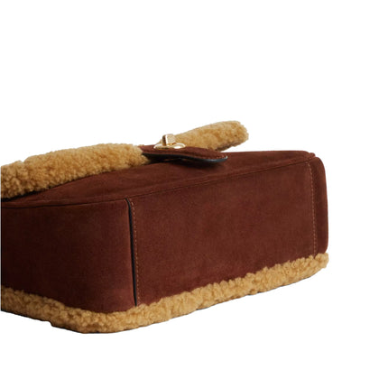 Coach Women's Hadley Shoulder Bag Gold/Vintage Brown Multi