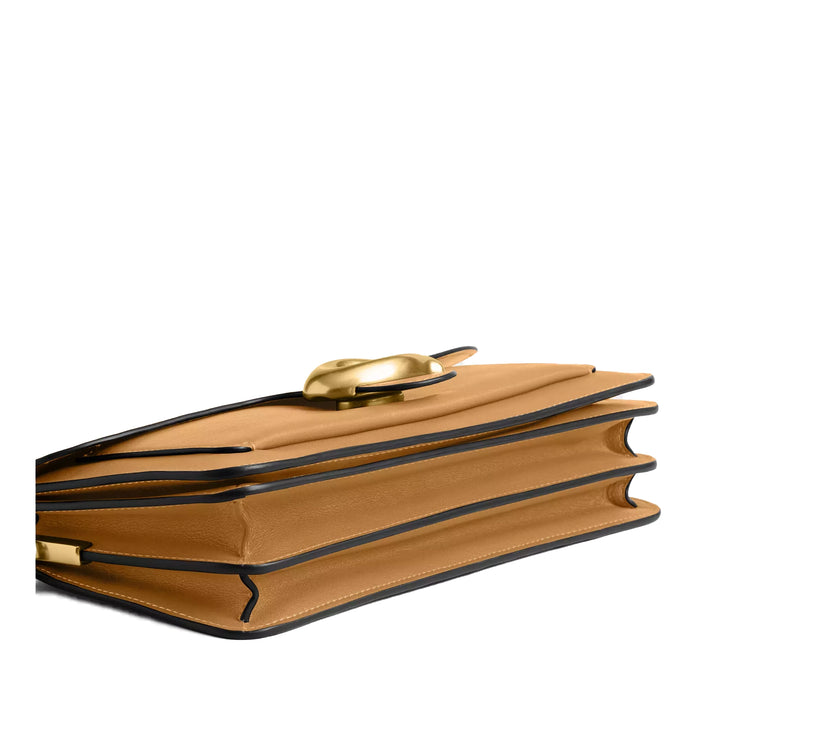 Coach Women's Tabby Shoulder Bag 26 Brass/Biscuit