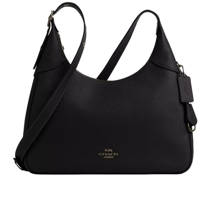 Coach Women's Ella Shoulder Bag Gunmetal/Black