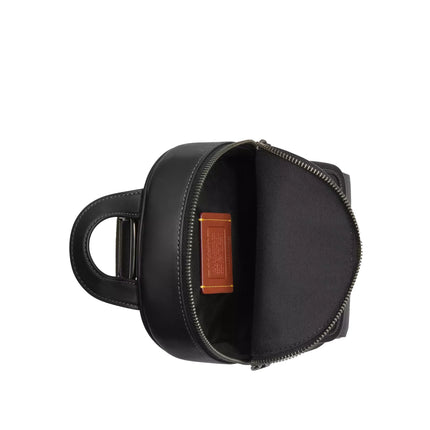 Coach Unisex Small Turnlock Sling Pack Gunmetal/Black