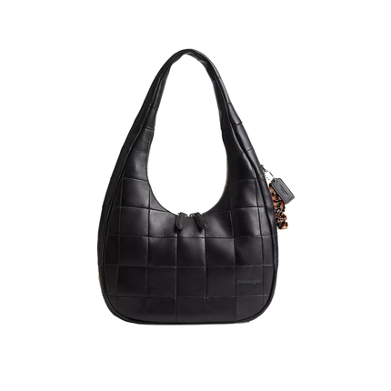 Coach Women's Alter/Ego Crescent Shoulder Bag In Upcrafted Leather Black