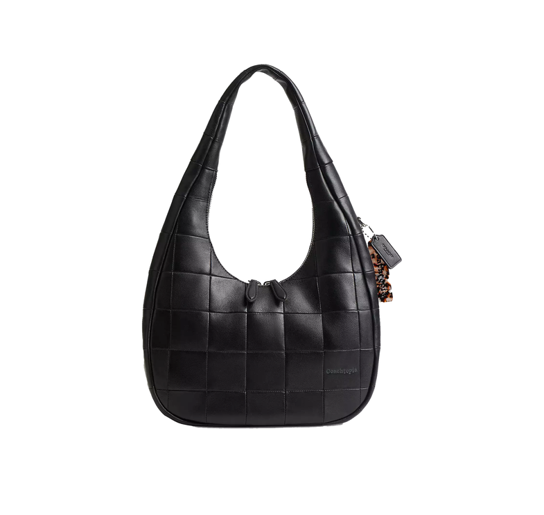 Coach Women's Alter/Ego Crescent Shoulder Bag In Upcrafted Leather Black