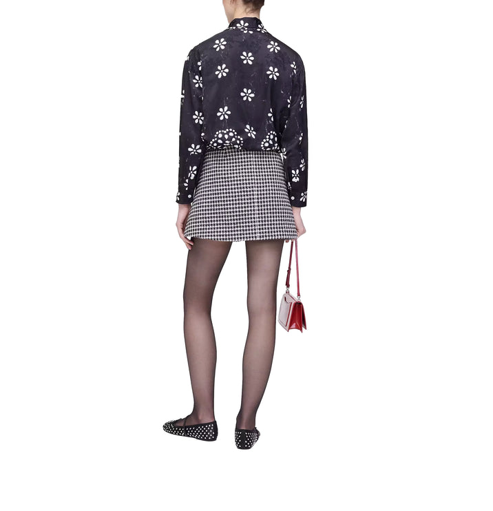 Marc Jacobs Women's Trompe L'Oeil Eyelet Bow Blouse