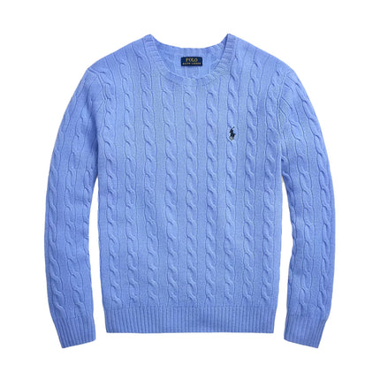Polo Ralph Lauren Men's Cable-Knit Wool-Cashmere Sweater New Litchfield Blue