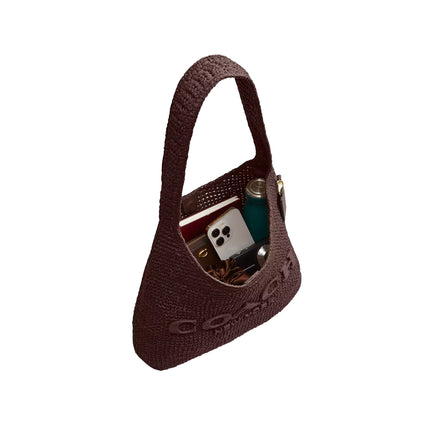 Coach Women's Brooklyn Shoulder Bag 34 Brass/Maple