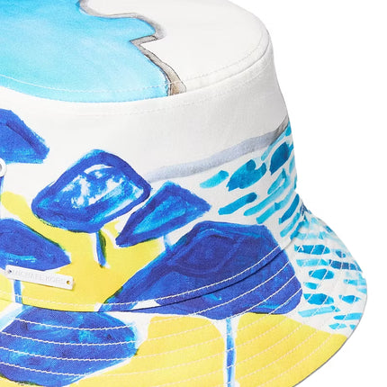 Michael Kors Women's Michael Kors X Christina Zimpel Cotton Twill Bucket Hat White