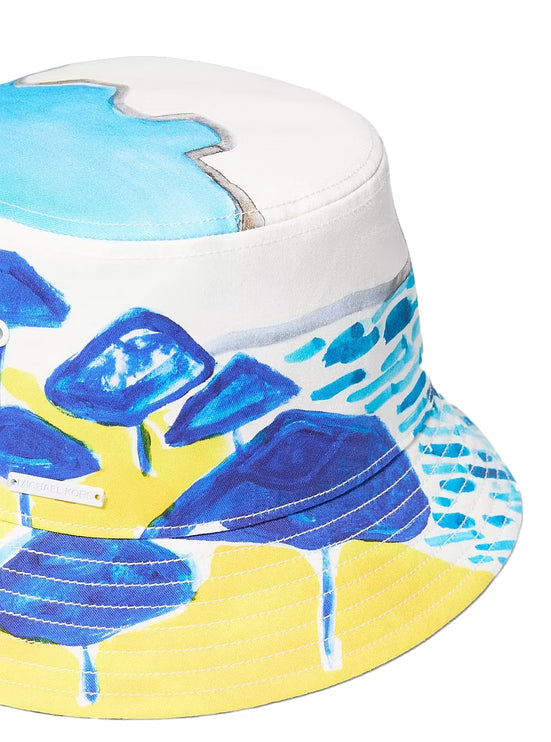 Michael Kors Women's Michael Kors X Christina Zimpel Cotton Twill Bucket Hat White