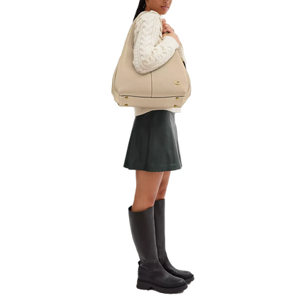 Coach Women's Lana Shoulder Bag Brass/Ivory