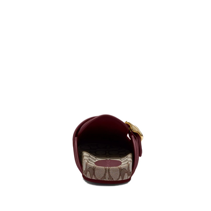 Coach Women's Archival Buckle Clog Merlot