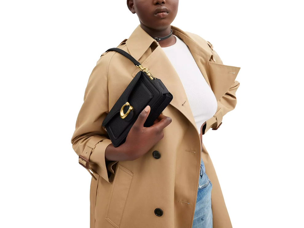 Coach Women's Tabby Shoulder Bag 20 Brass/Black