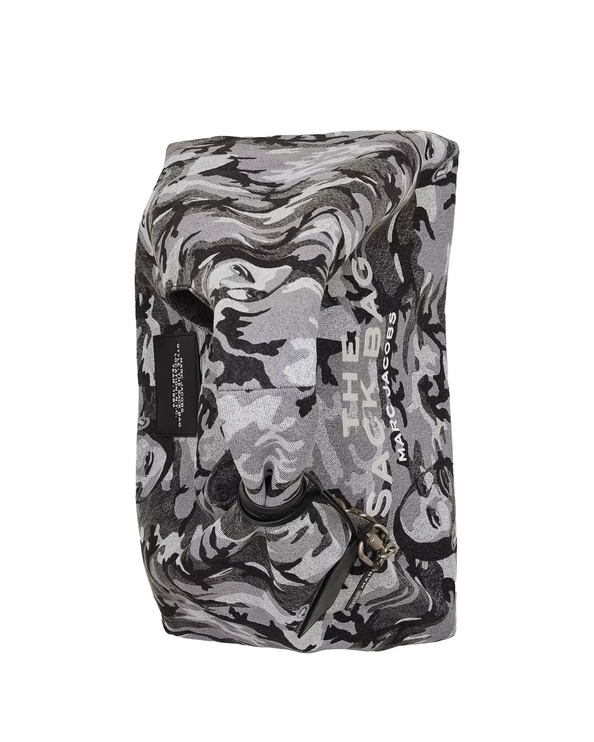 Marc Jacobs Women's The Marc Camo Denim XL Sack Bag Denim