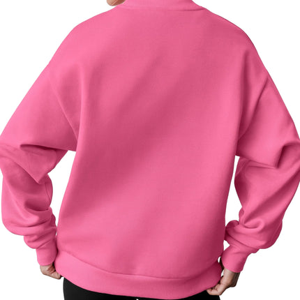 alo Women's Accolade Crew Neck Pullover Paradise Pink