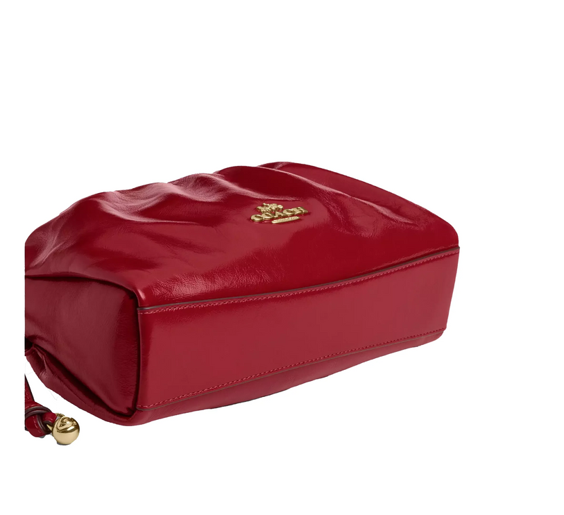 Coach Women's Faye Shoulder Bag Gold/Dark Cardinal