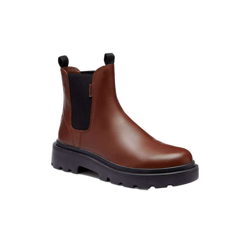 Coach Men's Chelsea Boot Vintage Brown/Black