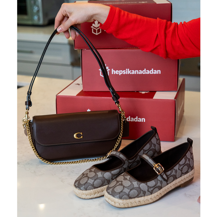 Coach Women's Mary Jane Espadrille In Signature Jacquard Oak/Maple
