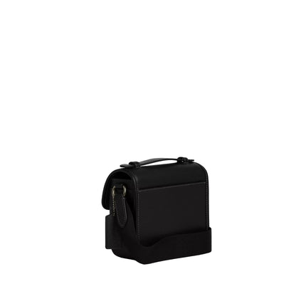 Coach Unisex Racer Crossbody Bag Gunmetal/Black