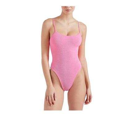 HUNZA G Women's Pamela Swim Bubblegum
