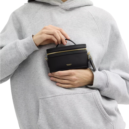 Coach Women's Trail Bag 15 Brass/Black