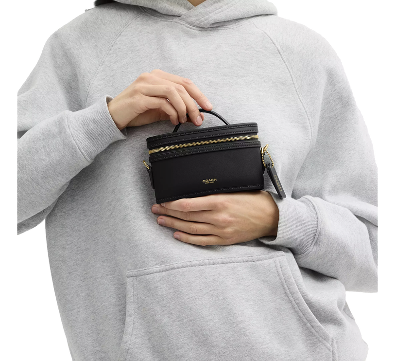 Coach Women's Trail Bag 15 Brass/Black