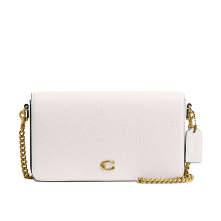 Coach Women's Mila Crossbody Bag With Signature Canvas Brass/Chalk