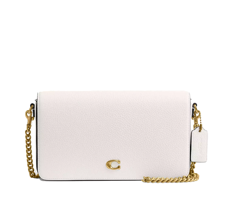 Coach Women's Mila Crossbody Bag With Signature Canvas Brass/Chalk