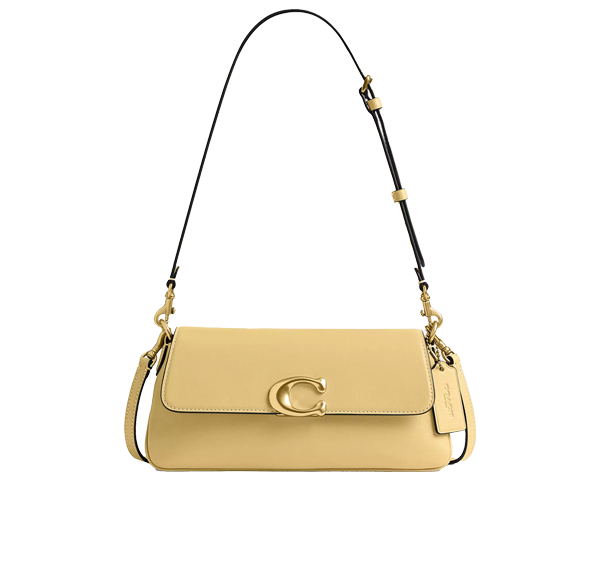 Coach Women's Jet Shoulder Bag Brass/Vanilla