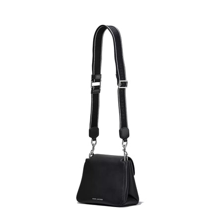 Marc Jacobs Women's The Leather J Marc Chain Mini Satchel Black/Silver