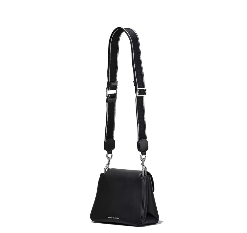 Marc Jacobs Women's The Leather J Marc Chain Mini Satchel Black/Silver