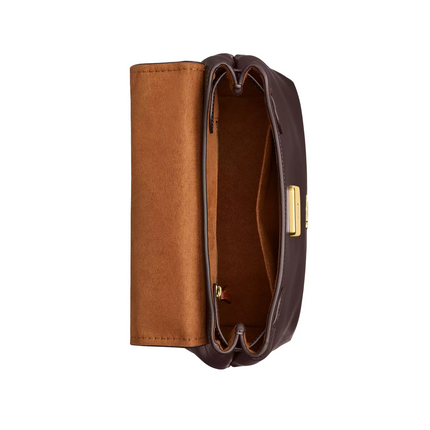 Coach Women's Emory Top Handle Bag Gold/Espresso